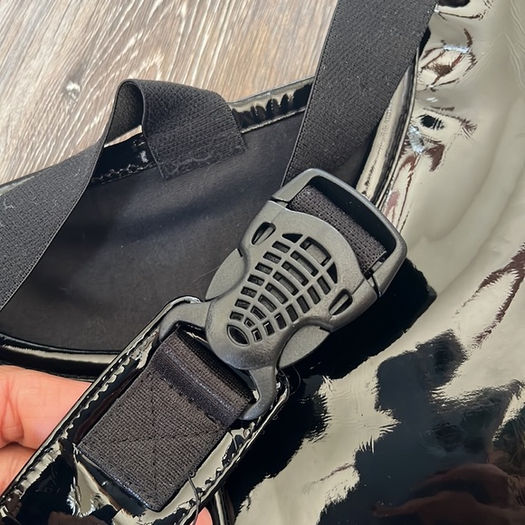 Poster Girl from Dolls Kill Corset size L Black Patent Heavy Duty New with tags - Picture 3 of 7